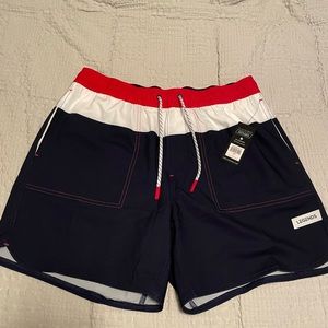 Legends Sailor Swim Heritage Stripe. Luka Relay